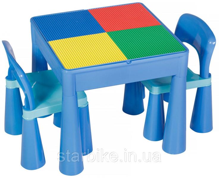 Стол и 2 стульчика Tega Mamut 899B light blue-blue