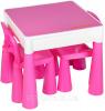 Стол и 2 стульчика Tega Mamut 899P dark pink-white - Комплекты детской и подростковой мебели в Харькове