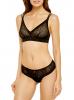 Мягкий тонкий бюстгальтер Bralette Marc & Andre S20-0410-TRS-LY 75B Черный Marc &amp; Andre S20-0410-TRS-LY