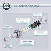  Светодиодные автомобильные лампы Лед Led h1/h3/h7/h4 В наличии есть все цоколя! Лампочки для световых приборов автомобиля в Украине