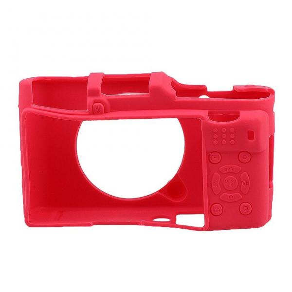 Фото Сумки, футляры, чехлы для камер и объективов, Силиконовые чехлы-футляры для фотоаппаратов, Силиконовые чехлы для фотоаппаратов Fuji Защитный силиконовый чехол для фотоаппаратов FujiFilm XA2, XA1, XM1, XM2 - красный