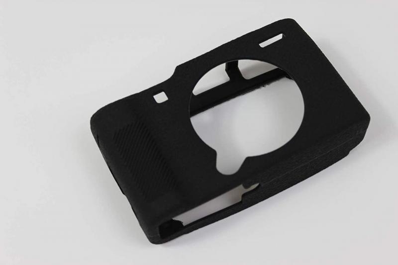 Фото Сумки, футляры, чехлы для камер и объективов, Силиконовые чехлы-футляры для фотоаппаратов, Силиконовые чехлы для фотоаппаратов Fuji Защитный силиконовый чехол для фотоаппаратов FujiFilm X-A7 - черный