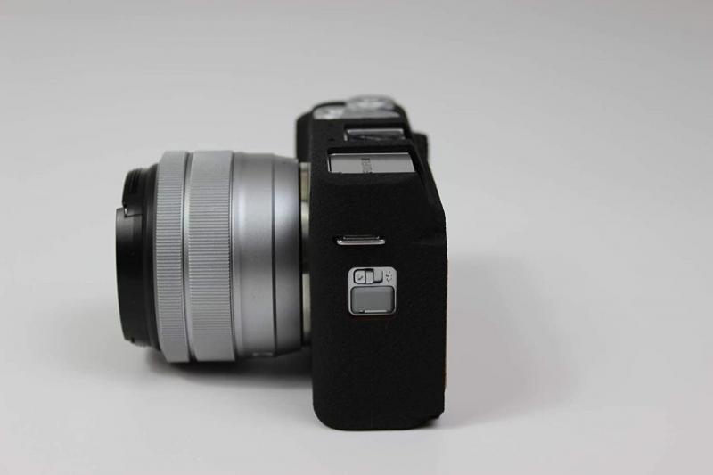 Фото Сумки, футляры, чехлы для камер и объективов, Силиконовые чехлы-футляры для фотоаппаратов, Силиконовые чехлы для фотоаппаратов Fuji Защитный силиконовый чехол для фотоаппаратов FujiFilm X-A7 - черный