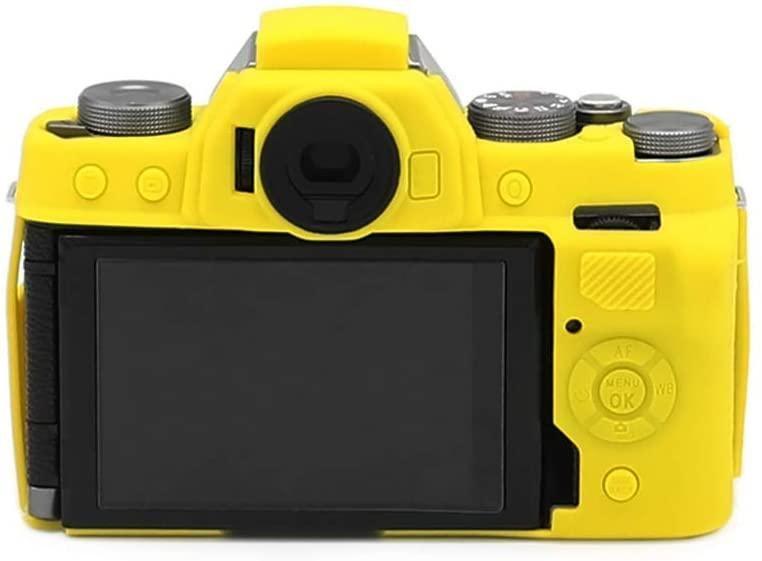Фото Сумки, футляры, чехлы для камер и объективов, Силиконовые чехлы-футляры для фотоаппаратов, Силиконовые чехлы для фотоаппаратов Fuji Защитный силиконовый чехол для фотоаппаратов FujiFilm X-T100 - желтый