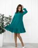Платья ISSA PLUS 12269  XL бирюзовый