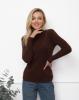Свитера ISSA PLUS WN20-47  L коричневый
