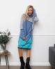 Платья ISSA PLUS WN20-51  L голубой