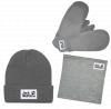  Зимний комплект Jack Wolfskin чёрный Женские перчатки в Украине