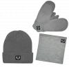  Зимний комплект Jack Wolfskin чёрный Женские перчатки в Украине
