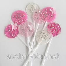 Фото  Молд силиконовый для леденцов и изомальта Круги на 6 ячеек от 3,0 см до 7,0 см