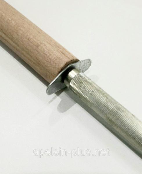 Фото  Мусат с деревянной ручкой для заточки ножей 32 см ОПТ Харьков