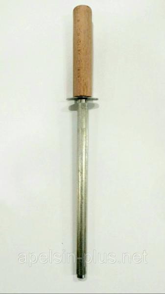 Фото  Мусат с деревянной ручкой для заточки ножей 32 см ОПТ Харьков