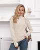 Свитера ISSA PLUS WN20-40  S светло-бежевый