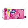 Туалетная бумага Zewa Deluxe Soft Blossom 3 слоя 8 рулонов плюс 2