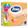 Туалетная бумага Zewa Deluxe Персик 3 слоя 4шт