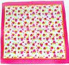 Хлопковая бандана Fashion Клубнички 55*55 см розовый