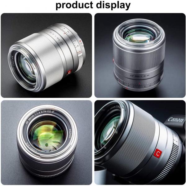 Фото Объективы, Объективы для фотоаппаратов Canon Объектив VILTROX 56mm f/1.4 M STM (AF 56/1.4 M) (Canon EF-M) - автофокусный