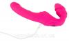  Жіночий страпон - Vibrating Strapless Strap-On Pink - Страпоны в магазине Одессы