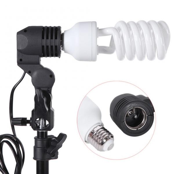 Фото Оборудование для фото студий, мини - студии, Комплекты для фотостудий - наборы Комплект для фотостудии (постоянный свет) SmartLight FL-U110-2 (2х85w) Green Chroma Key KIT