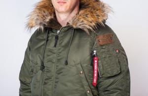 Фото  Аляска N-3B Olymp 2018 - Old School, Slim Fit, Khaki