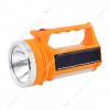 Фонарь ручной светодиодный YJ-2882T 1LED плюс 8SMD аккумуляторный солнечная батарея