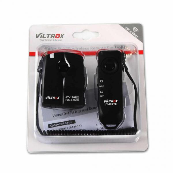 Фото Пульты ДУ (инфракрасные и проводные), Пульты дистанционного управления для фотоаппаратов SONY Безпроводной пульт ДУ Viltrox JYC-120-S2 для Sony A7, A7 II, A7 III, A7 IV, A9, A5000, A5100, A6000, A6300