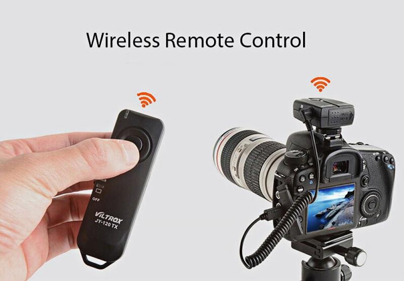 Фото Пульты ДУ (инфракрасные и проводные), Пульты дистанционного управления для фотоаппаратов SONY Безпроводной пульт ДУ Viltrox JYC-120-S2 для Sony A7, A7 II, A7 III, A7 IV, A9, A5000, A5100, A6000, A6300