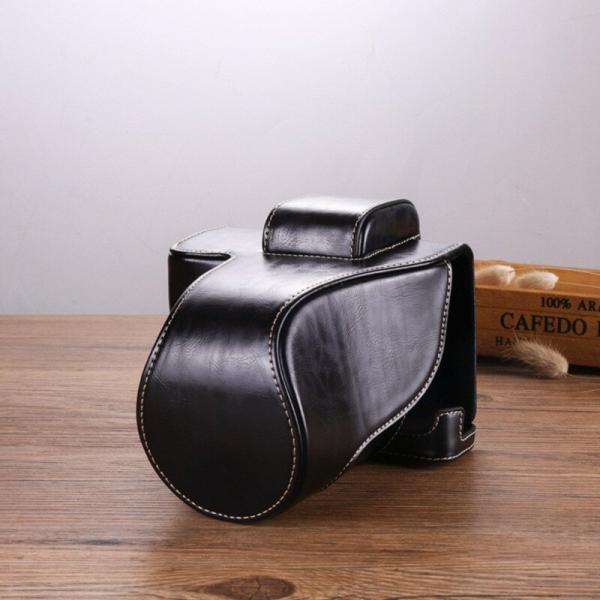 Фото Сумки, футляры, чехлы для камер и объективов, Чехлы и футляры для фотоаппаратов, Чехлы и футляры для фотоаппаратов FujiFilm Защитный футляр - чехол для камеры Fujifilm X-T4 - черный - реализован доступ к аккумулятору