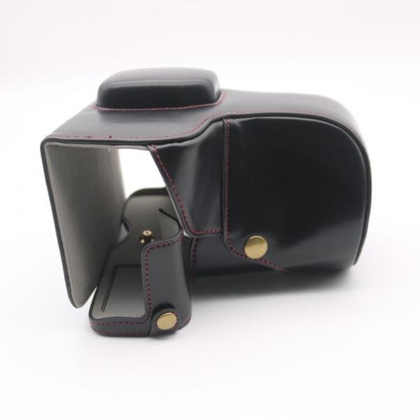 Фото Сумки, футляры, чехлы для камер и объективов, Чехлы и футляры для фотоаппаратов, Чехлы и футляры для фотоаппаратов FujiFilm Защитный футляр - чехол для камеры Fujifilm X-T4 - черный - реализован доступ к аккумулятору