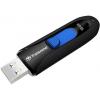 Флеш накопитель - USB 16Gb Transcend 790 Black (Код товара:16648)