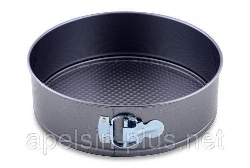 Фото  Форма круглая разъемная для выпечки диаметр 24 см высота 6,5 см ОПТ