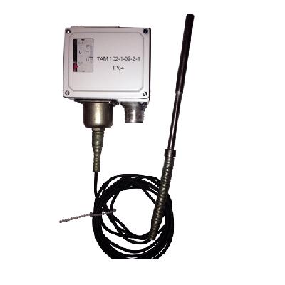 Фото Контрольно-измерительные приборы и автоматика, Клещи, тестеры, мультиметры, указатели напряжения, амперметры, вольтметры, регуляторы, сигнализаторы Датчик-реле температуры ТАМ-102 