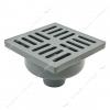 Трап пластиковый Extra Plast 150х150мм с вертикальным выпуском 50мм решетка пластик