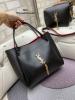 Харьков - 2010 - Yves Saint Laurent - черный -красный край (красный внутри)