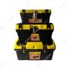 Набор ящиков H-Tools 79K362 3шт метал. замки, желто-черный