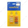Набор флажковых пластиковых предохранителей Goodyear 5А 7.5А 10А 15А 20А микро плюс экстрактор 10шт