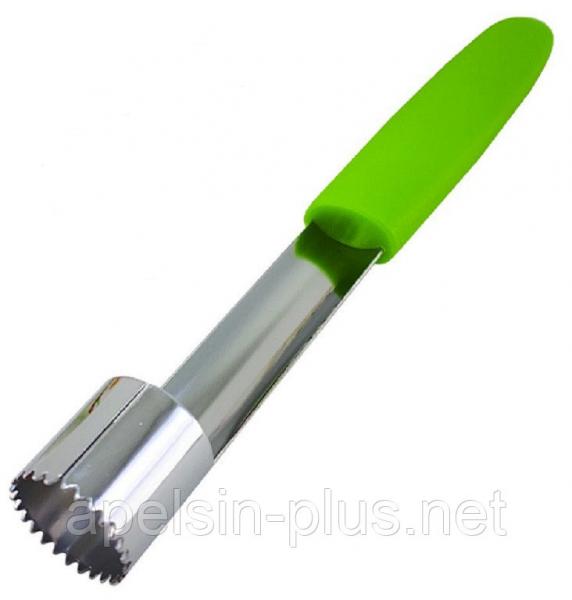 Фото  Нож для удаления сердцевины яблока пластиковая ручка