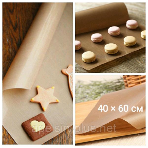 Фото  Тефлоновый коврик для выпечки 40 см 60 см многоразового использования ОПТ