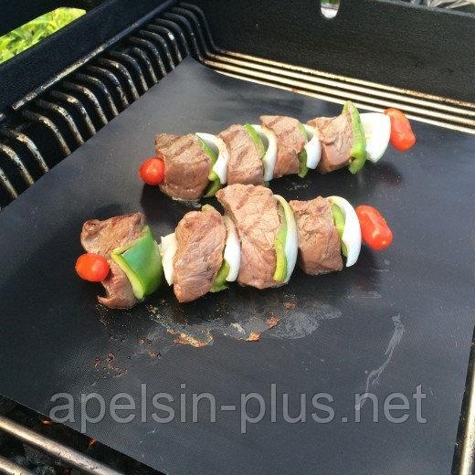 Фото  Тефлоновый многоразовый коврик для выпечки 40 см 60 см из стекловолокна ОПТ