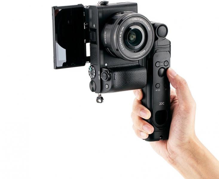 Фото Стабилизаторы для фото и видеокамер (Steadycam) Рукоятка-штатив с bluetooth пультом, кронштейн-держатель, монопод JJC TP-S1 (аналог GP-VPT2) для камер Sony