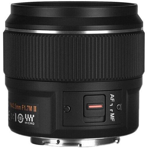 Фото Объективы, Объективы для фотоаппаратов Panasonic Объектив YONGNUO YN42.5mm F1.7M II (2 версия) для Panasonic, Olympus и т. д. (Micro 4/3 - mount) автофокусный