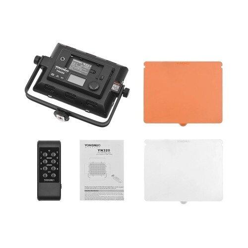Фото Оборудование для фото студий, мини - студии, Свет, осветители, постоянный LED свет для фотостудий LED свет, осветитель, видеосвет Yongnuo YN-320 (YN320) - 5500K