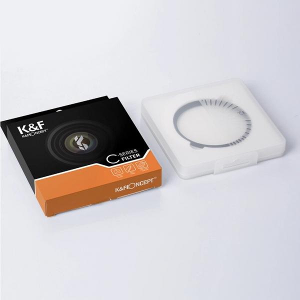 Фото Светофильтры, Ультрофиолетовые (UV и MC UV) защитные светофильтры, Светофильтры диаметром 58 мм Светофильтр K&F Concept 58 mm HMC UV, Blue Coated, оптическое стекло Япония