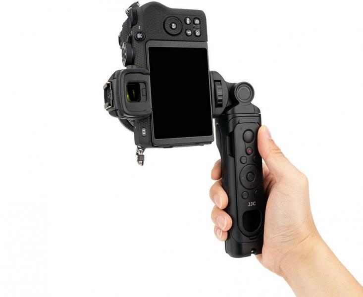Фото Стабилизаторы для фото и видеокамер (Steadycam) Рукоятка-штатив с пультом (аналог ML-L7), кронштейн-держатель, монопод JJC TP-N1 для камер Nikon