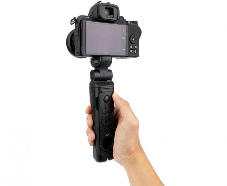 Фото Стабилизаторы для фото и видеокамер (Steadycam) Рукоятка-штатив с пультом (аналог ML-L7), кронштейн-держатель, монопод JJC TP-N1 для камер Nikon