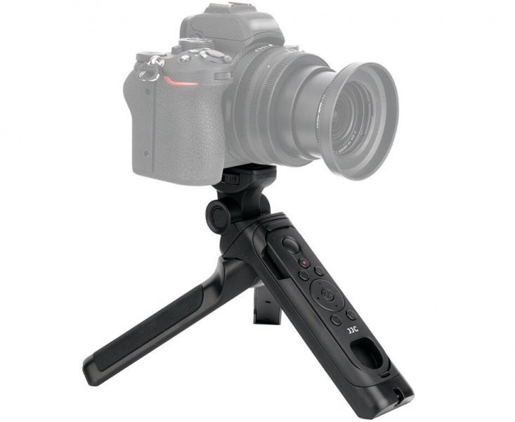 Фото Стабилизаторы для фото и видеокамер (Steadycam) Рукоятка-штатив с пультом (аналог ML-L7), кронштейн-держатель, монопод JJC TP-N1 для камер Nikon