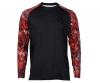 Джерси Azura Jersey A3 Black-Red Camo XL