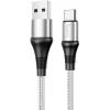 Кабели для электроники - Кабель HOCO X50 Type-C to Type-C Exquisito 100W charging data cable(L2M) Gray (Код товара:18821)
