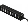 Usb хабы - HUB USB 2.0 Frime 7хUSB2.0 Black (Код товара:19203)