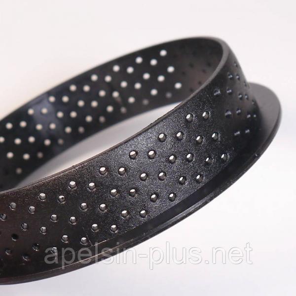 Фото  Набор перфорированных кондитерских Колец для тарта 6 штук термопластик ОПТ